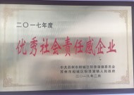 優(yōu)秀社會責任感企業(yè)